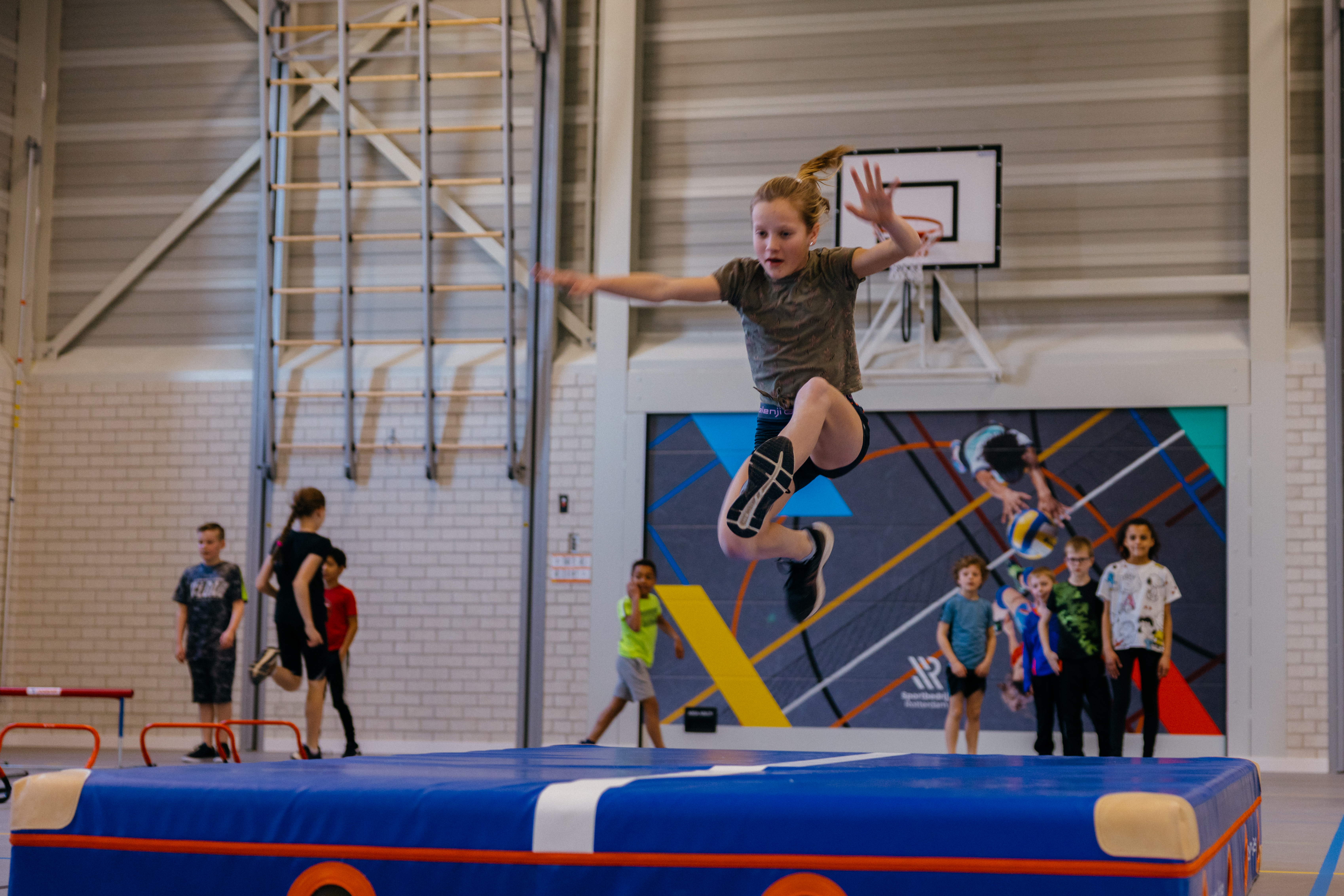 Schoolsport clinic atletiek